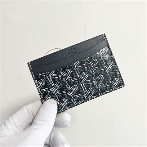 goyard card holder gray|Goyard card holder price 2024.